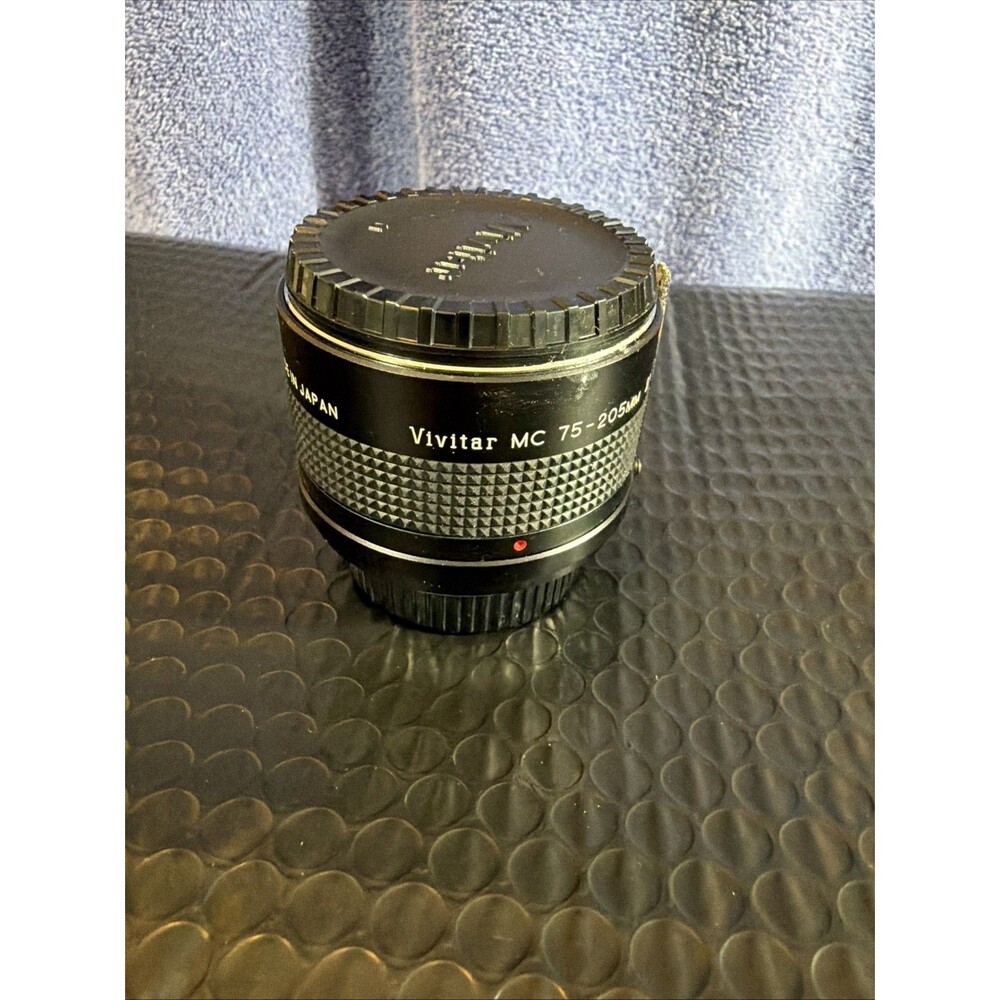 Vivitar MC 75-205MM 2X Matched Multiplier Teleconverter Camera Lens For Pentax K